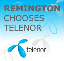 Remington-Telenor Contract Signing Ceremony
